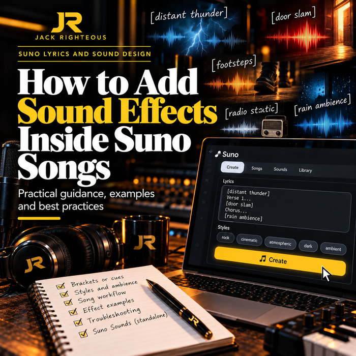 How to Add Sound Effects in Suno: Asterisks, Brackets & Suno Sounds