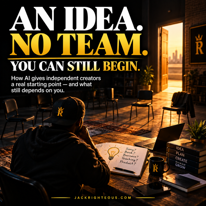 The Person With an Idea but No Team: Why AI Changes Who Gets to Begin