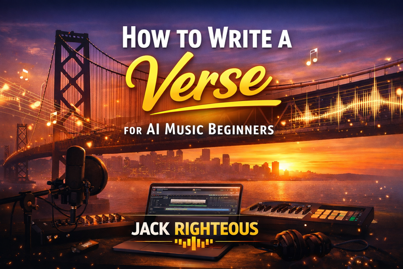 how to write a verse, write a verse for ai music, verse structure for beginners, difference between verse and chorus