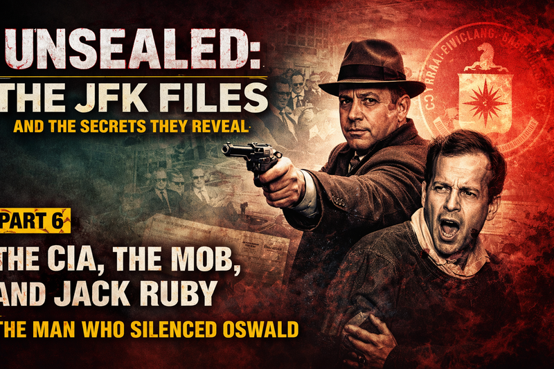 Part 6 cover: JFK Files—CIA, Mob & Jack Ruby, the man who silenced Oswald | JR JackRighteous.com (16:9)