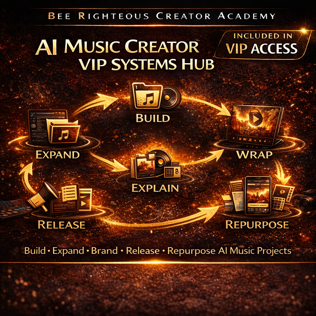 AI Music Creator System: Build, Release, and Repurpose AI Songs