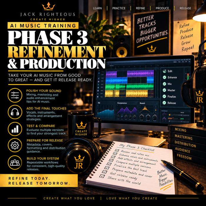 AI Music Training Phase 3: Refinement & Production