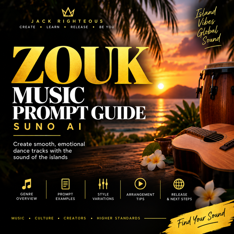 Cover image for Zouk with AI: French Antillean Groove, Arrangement & Genre Control