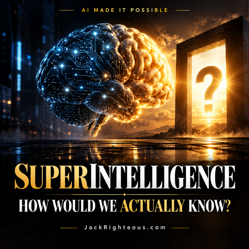 Superintelligence: How Would We Actually Know?