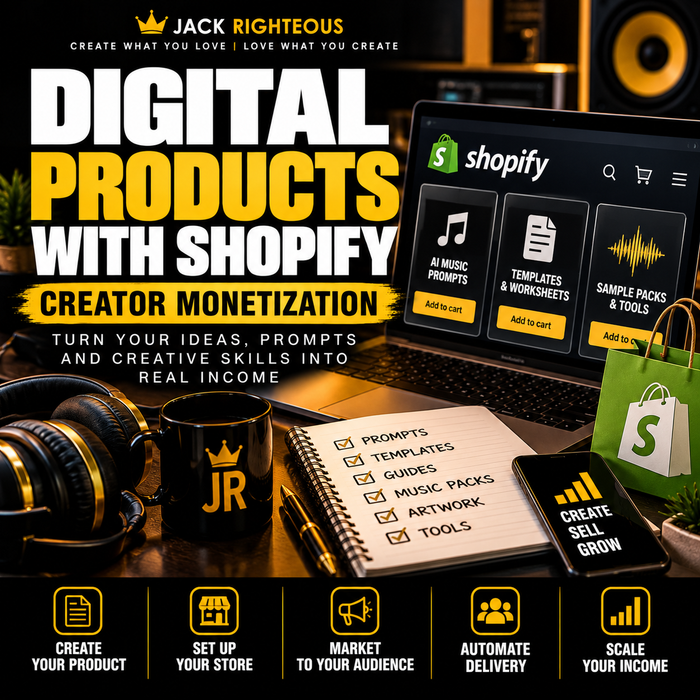 Digital Products on Shopify: Build & Sell Creator Offers