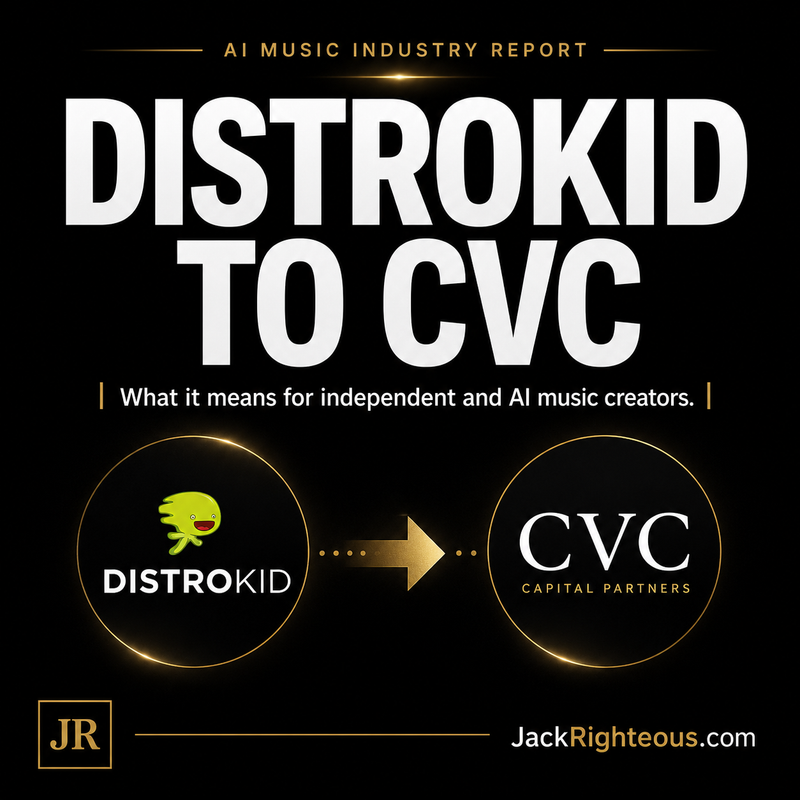 DistroKid to CVC Capital Partners industry report for independent and AI music creators