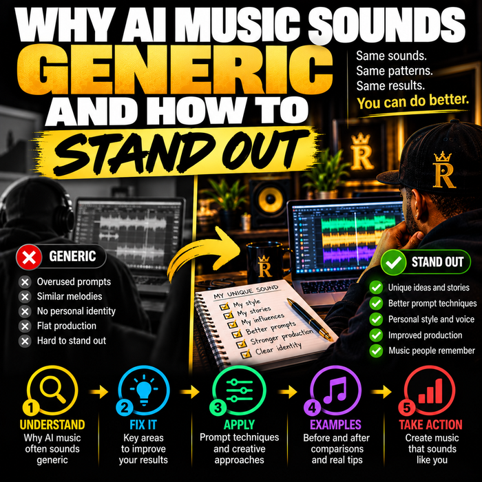 Why AI Music Sounds Generic (And How to Stand Out)