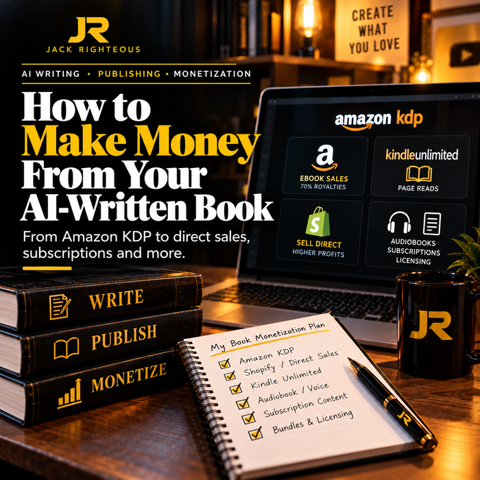 Monetizing AI Books: How to Earn from AI-Assisted Writing