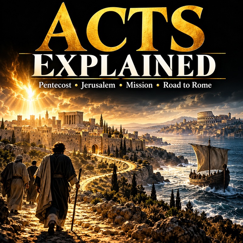 Acts Explained: Pentecost, Jerusalem, mission and the road to Rome