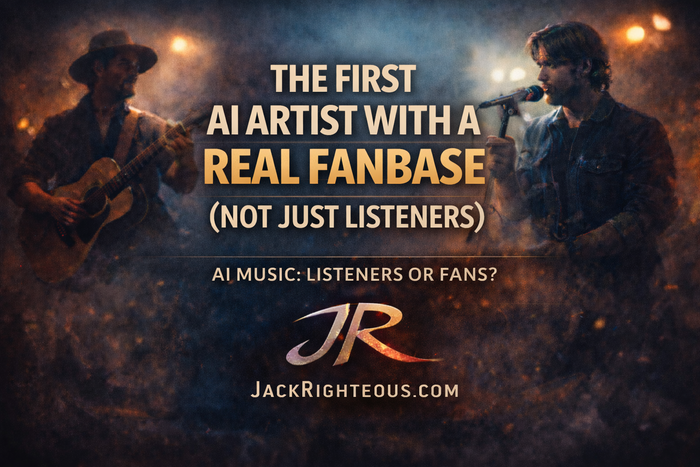 Guide to what separates an AI artist with a real fanbase from one with passive listeners