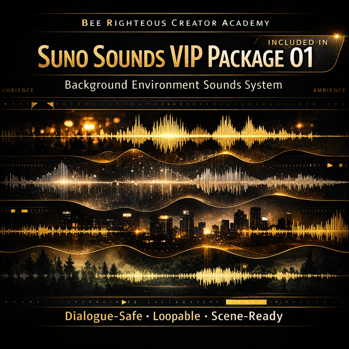 AI sound design guide for building background ambience and environmental audio for creator scenes and storytelling