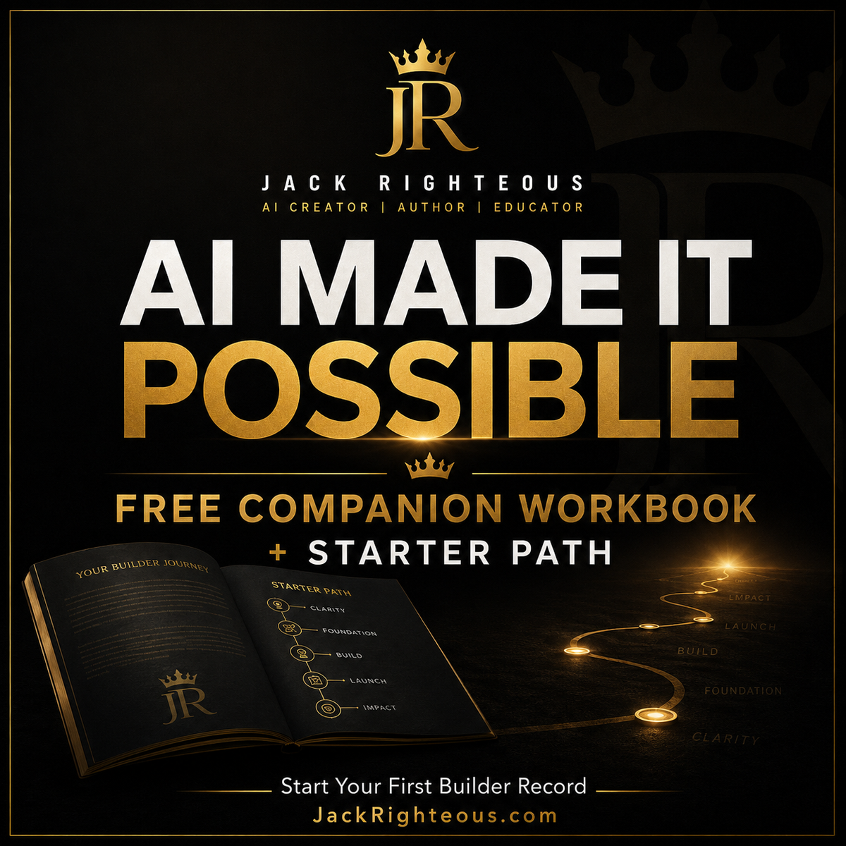 AI Made It Possible companion workbook and starter path for turning AI-assisted ideas into documented projects