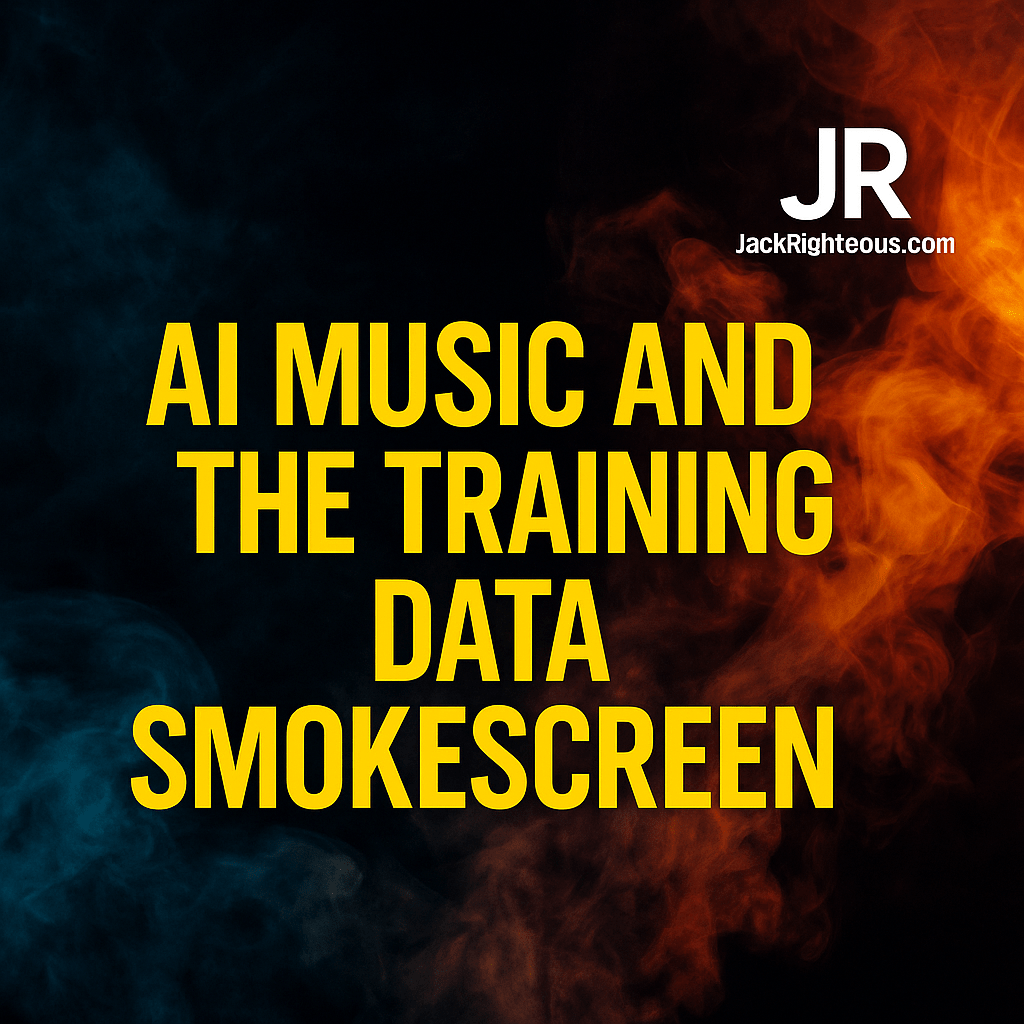 AI Music and the Training Data Smokescreen - Jack Righteous