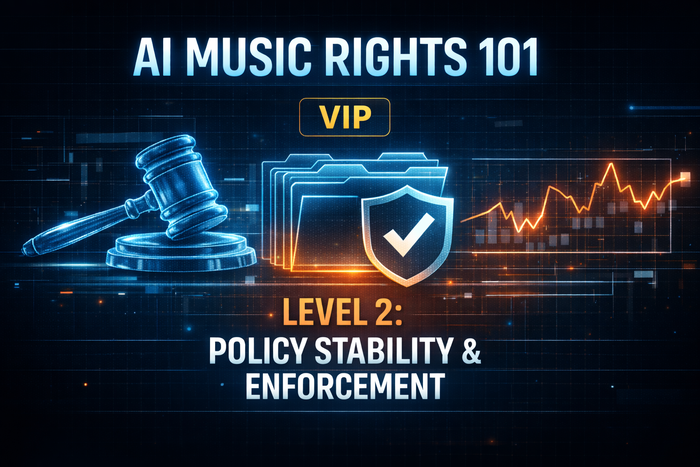 AI music policy stability and platform enforcement guide for tracking rules, risk and creator release decisions