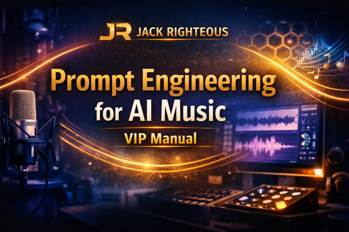 Bee Righteous VIP manual for AI music prompt engineering, structure, testing and repeatable creative control