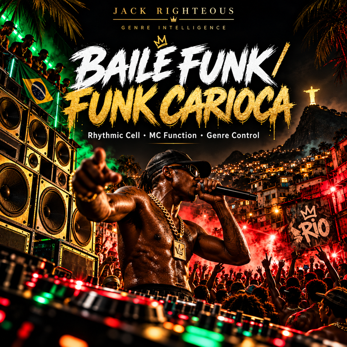 Baile Funk / Funk Carioca Genre Intelligence — rhythmic cell, MC function, low-end pressure and genre control