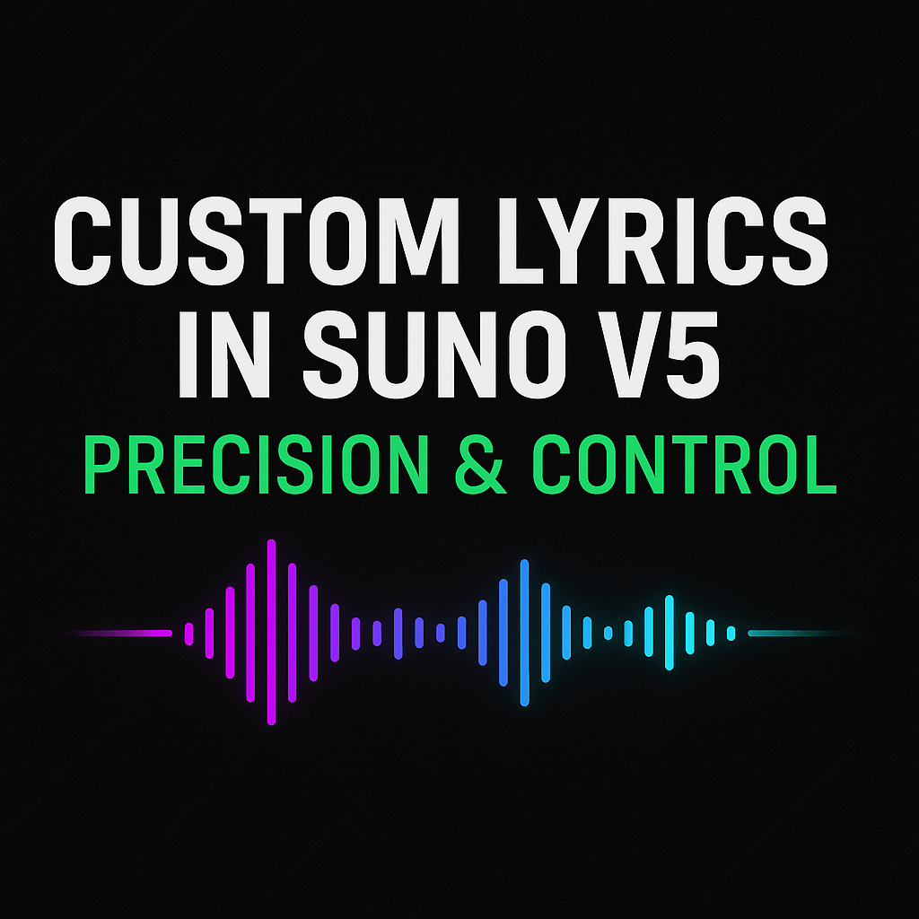 Custom Lyrics in Suno v5: Precision & Control - Jack Righteous