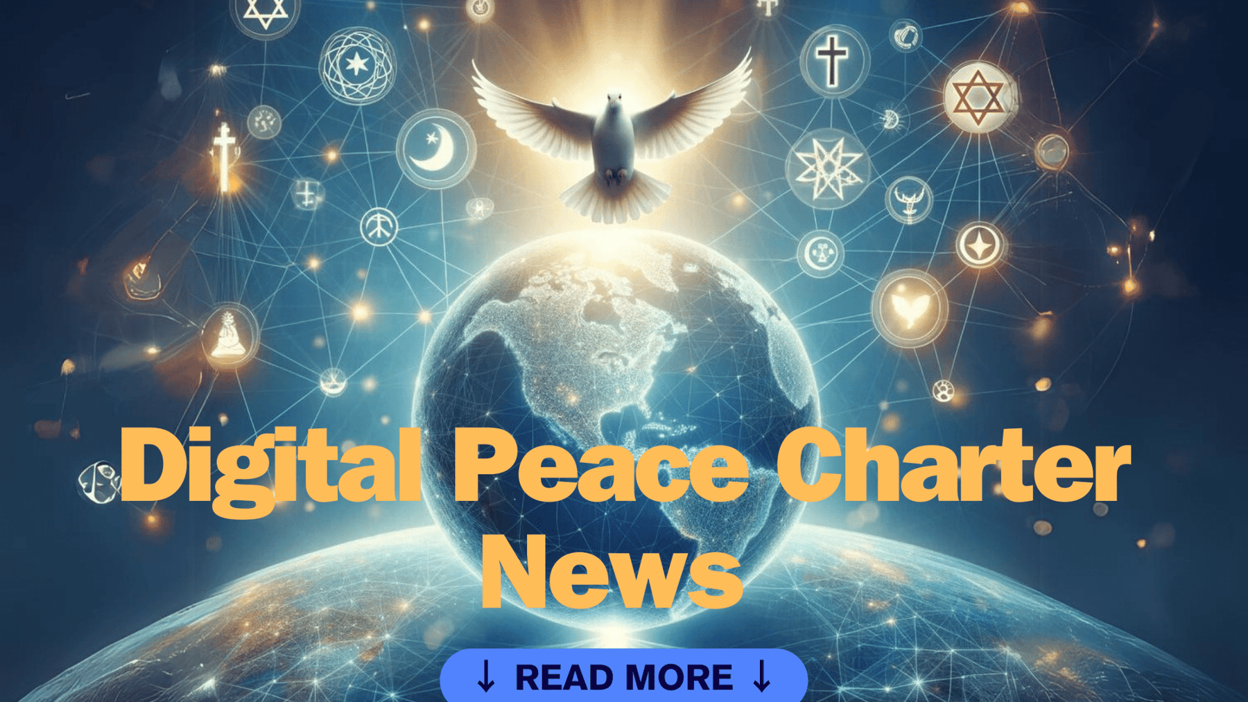 Faith-based creator reviewing an online message before sharing, representing verification, privacy and responsible digital communication.