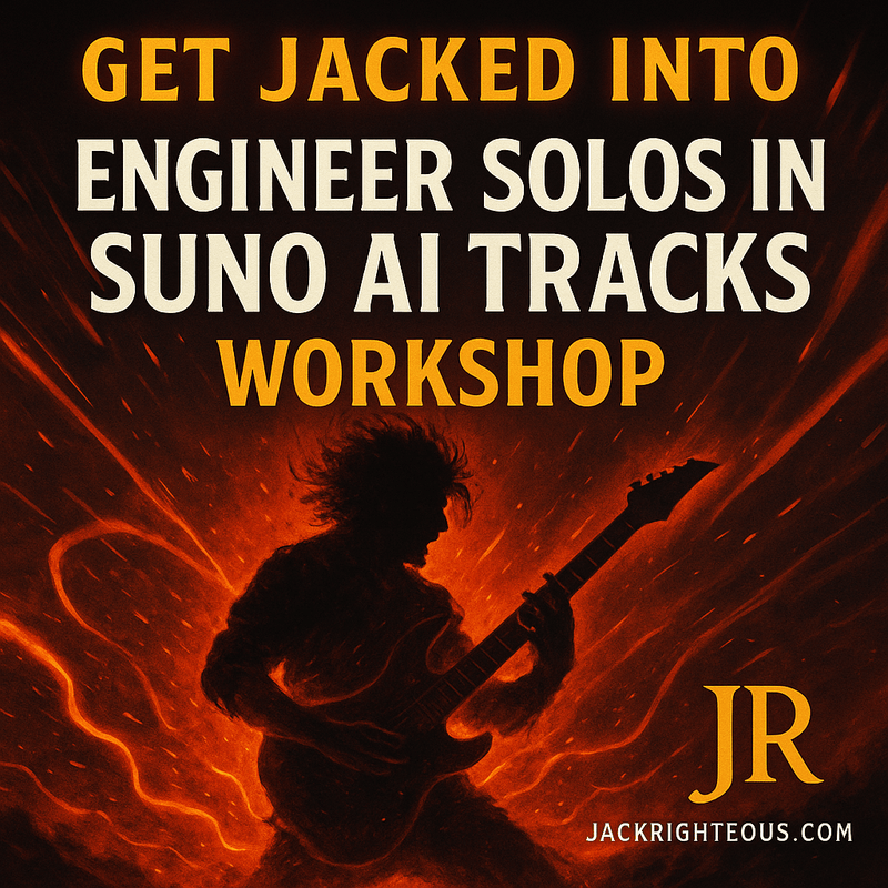 GET JACKED INTO Engineer Solos in Suno AI Tracks: Workshop - Jack Righteous