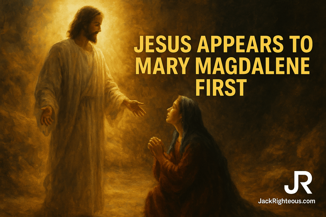 Jesus Appears to Mary Magdalene First - Jack Righteous