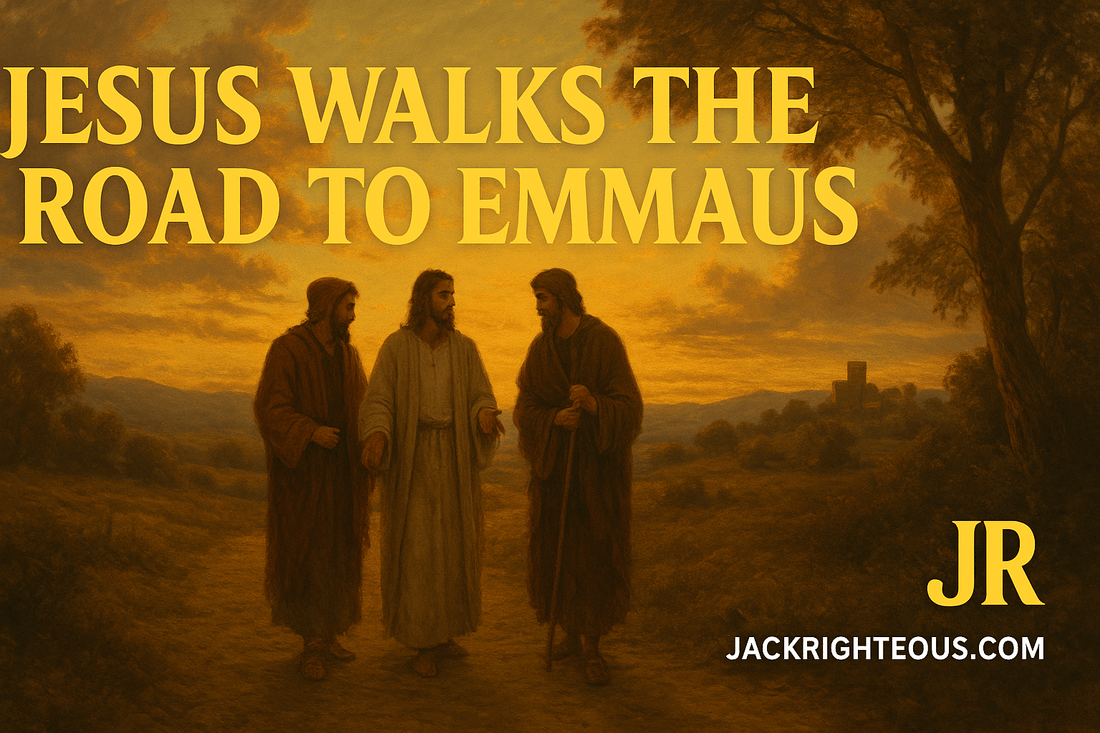 Jesus Walks the Road to Emmaus - Jack Righteous