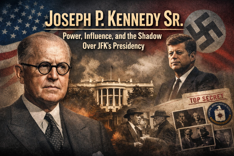 Joseph P. Kennedy Sr. investigation examining family power, political influence and its impact on JFK's presidency