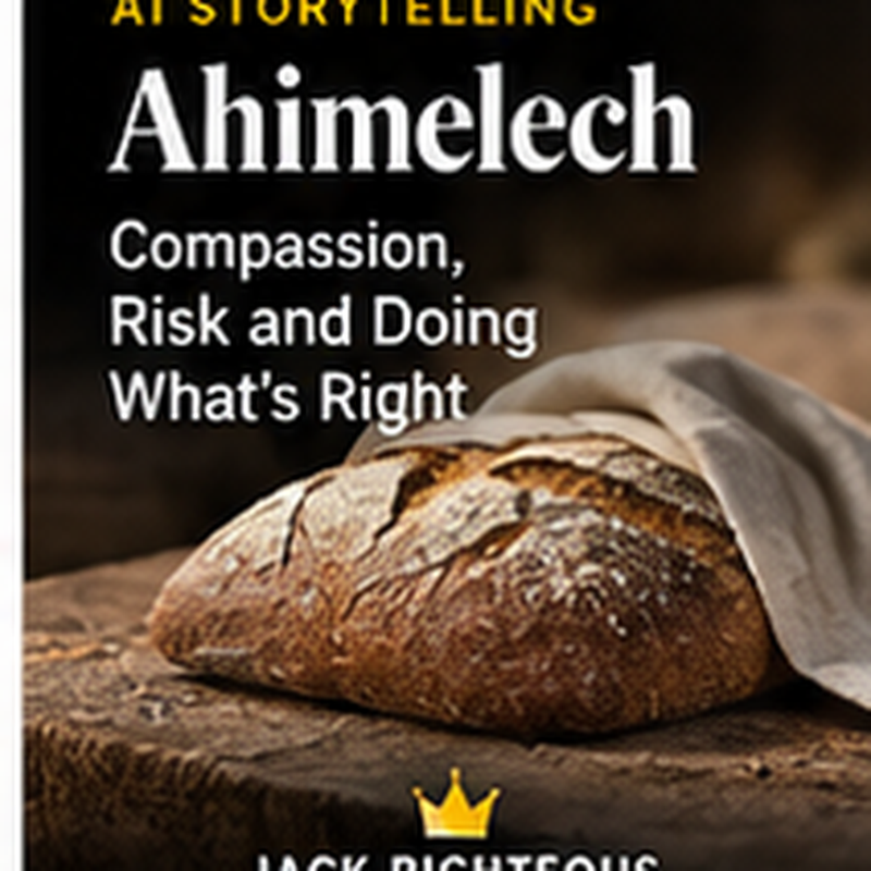 Ahimelech AI storytelling case study cover about compassion risk and moral choice