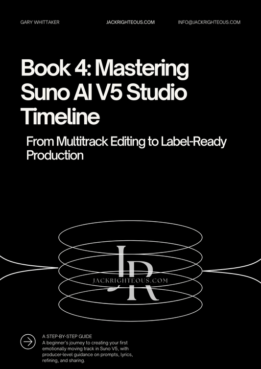 Mastering Suno V5 Book 4 — Studio Timeline Guide - Jack Righteous