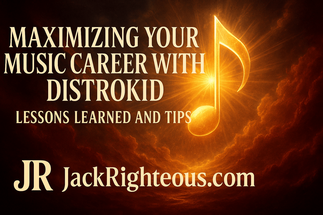 Maximizing Your Music Career with DistroKid: Lessons Learned and Tips - Jack Righteous