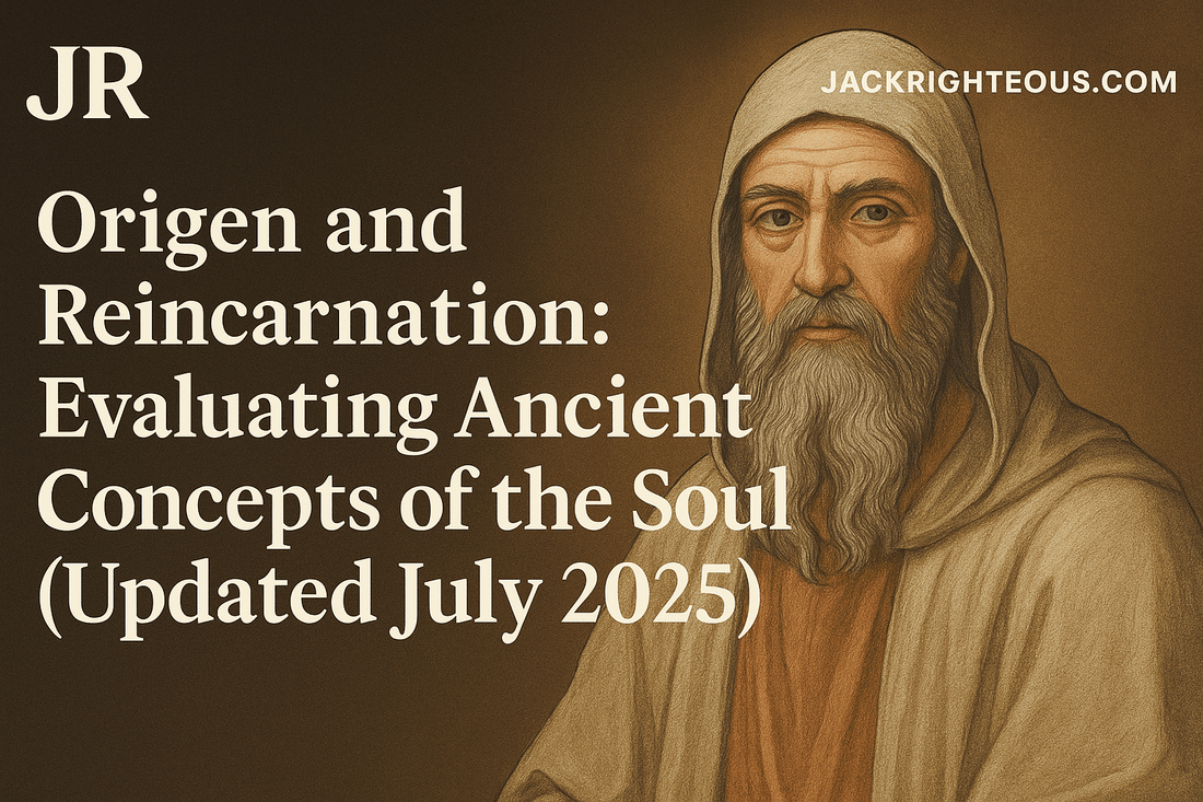 Origen's Insights: Soul's Journey And Spiritual Mysteries - Jack Righteous