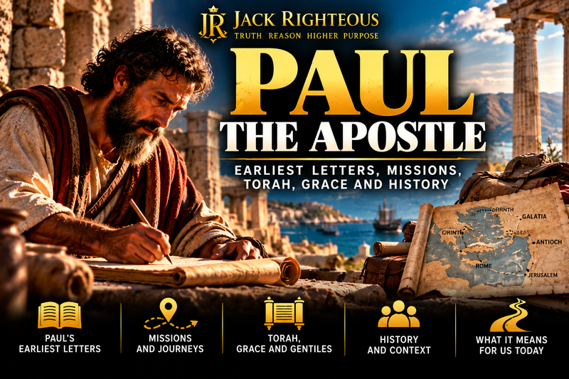 Paul the Apostle: earliest letters, missions, Torah, grace and historical context