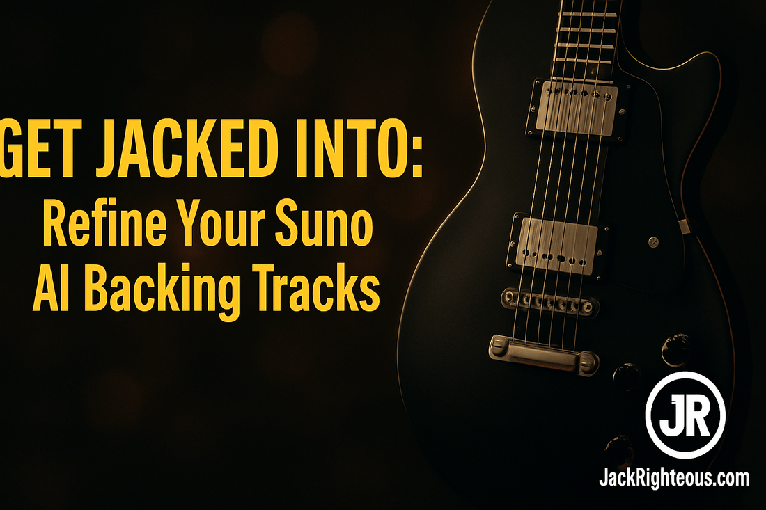 Refine Your Suno AI Backing Tracks: GET JACKED Level-Up - Jack Righteous