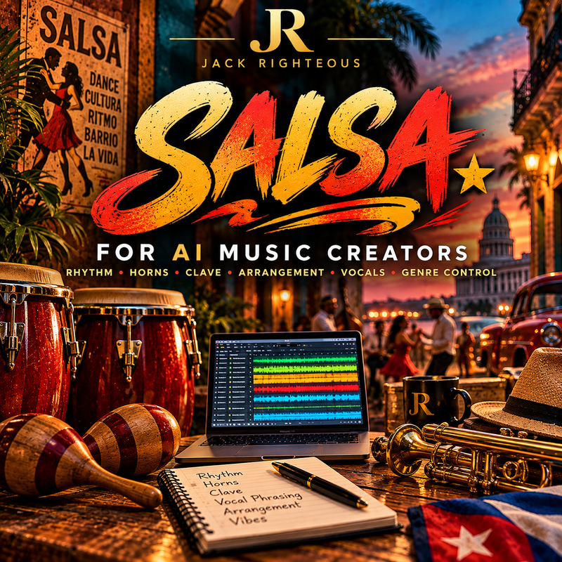 Salsa Genre Intelligence for AI music creators — clave, tumbao, montuno, coro, horns and genre control