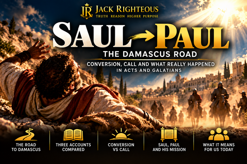 Saul to Paul on the Damascus Road: conversion, call, Acts and Galatians