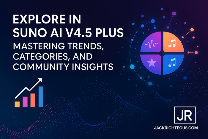 Suno AI v4.5 Plus Explore Guide | Jack Righteous - Jack Righteous