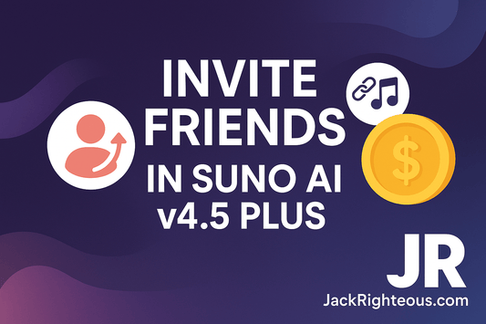 Suno AI v4.5 Plus Invite Guide | Jack Righteous - Jack Righteous
