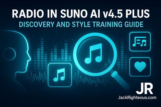 Suno AI v4.5 Plus Radio Guide | Jack Righteous - Jack Righteous