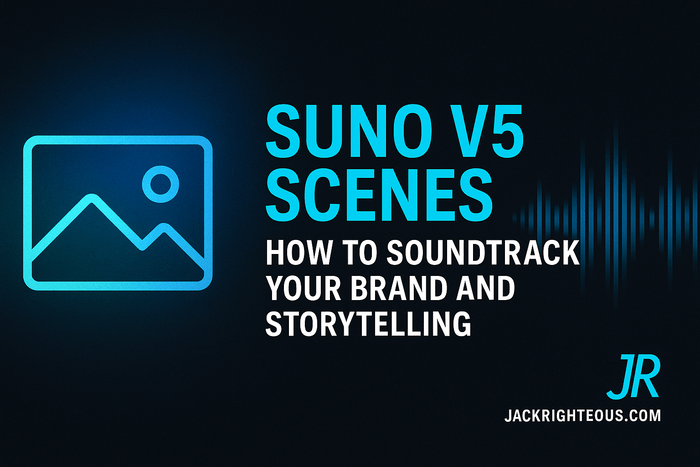 Suno Scenes visual storytelling guide for brand soundtracks, character themes and visual-to-music ideas