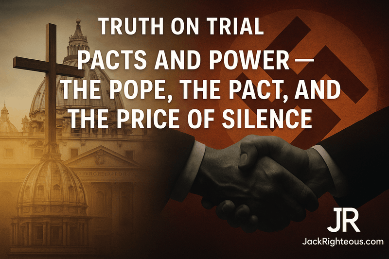 Truth on Trial Part 4 cover representing the Reichskonkordat, Vatican diplomacy and the moral cost of institutional silence