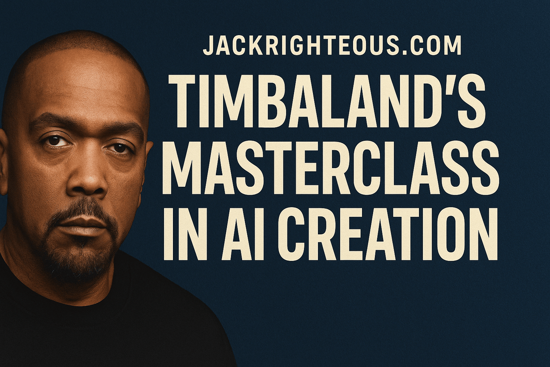 Timbaland, AI Music, and the Future of Creator Rights - Jack Righteous