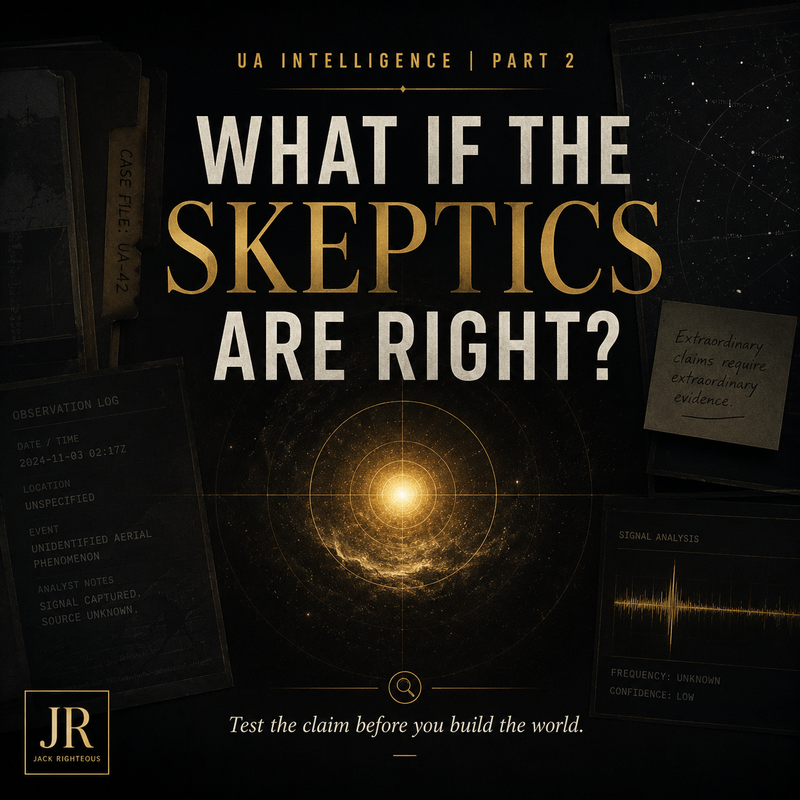 UA Intelligence article asking whether skeptical explanations better account for the evidence behind unusual intelligence claims