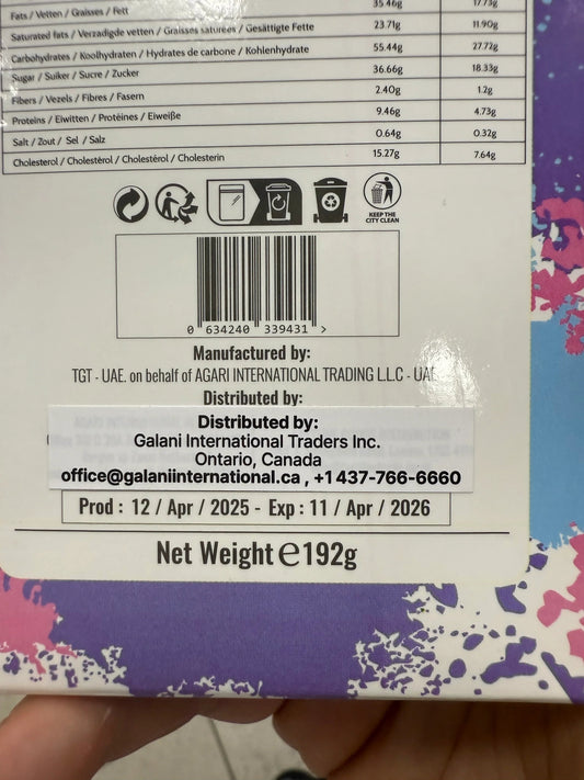 Meltz Dubai Chocolate Angel Pistachio Knafeh Flavour 192G - Dubai Edition