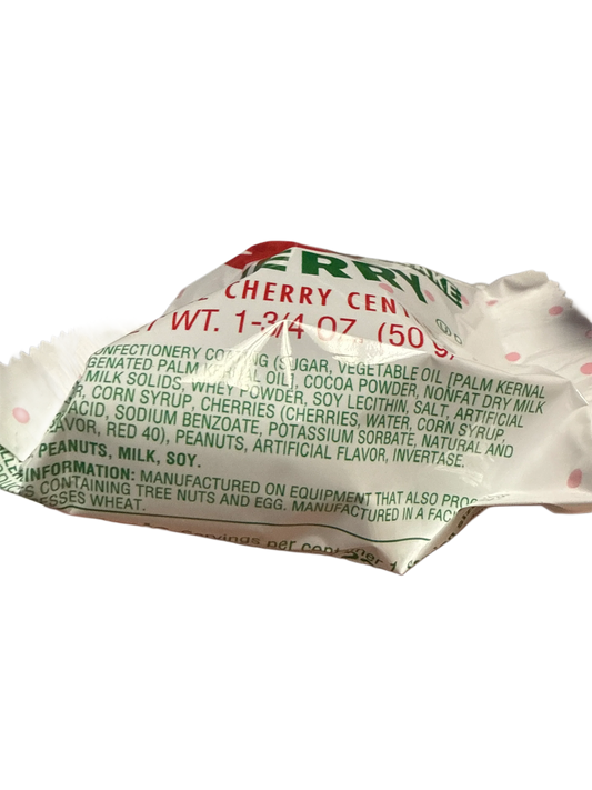 Christophers Big Milkshake Cherry Covered Chocolate 50G - U.S Edition