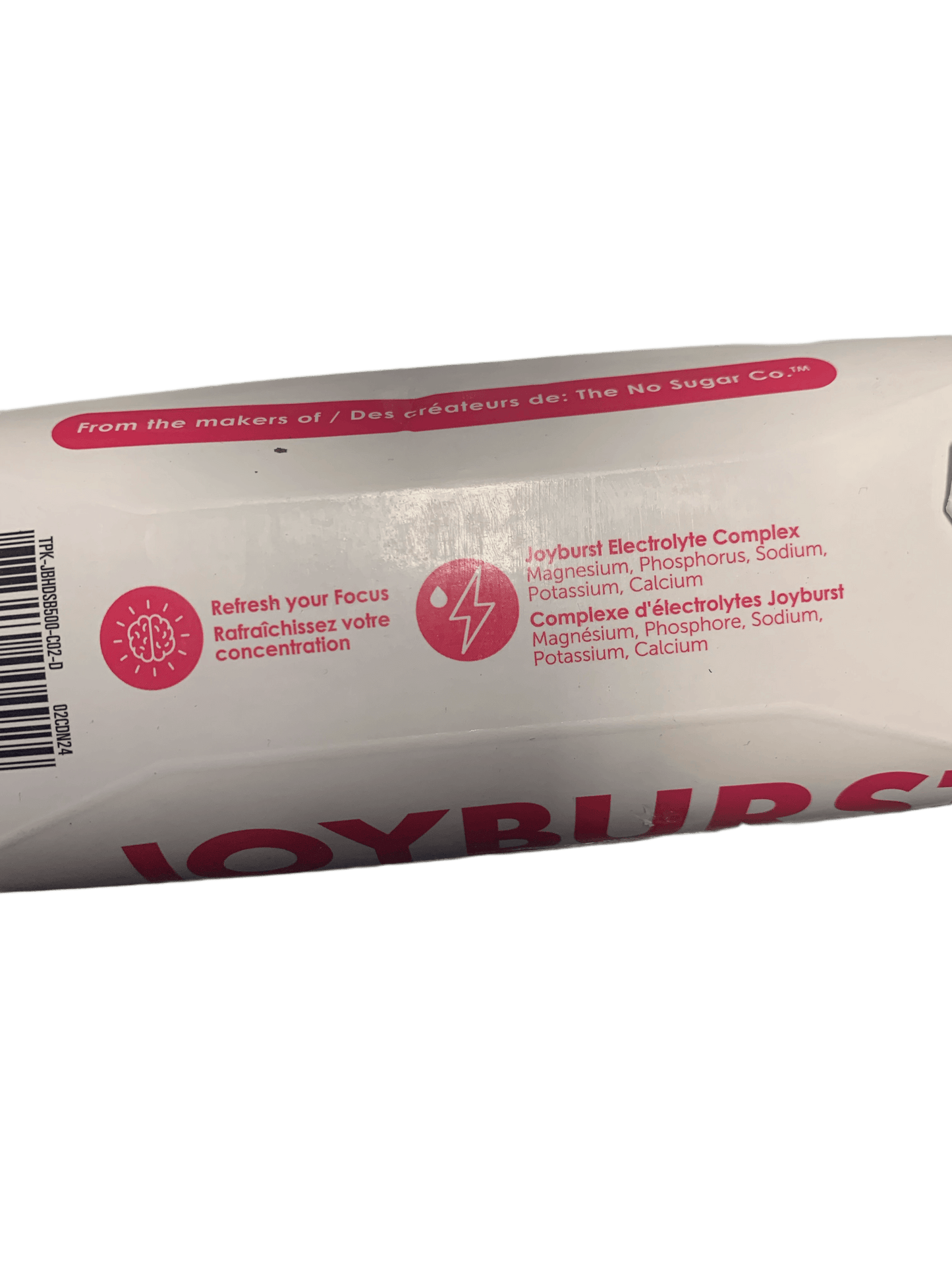 Joyburst Renew Mind + Body Strawberry Lemonade Hydration Drink 500ML