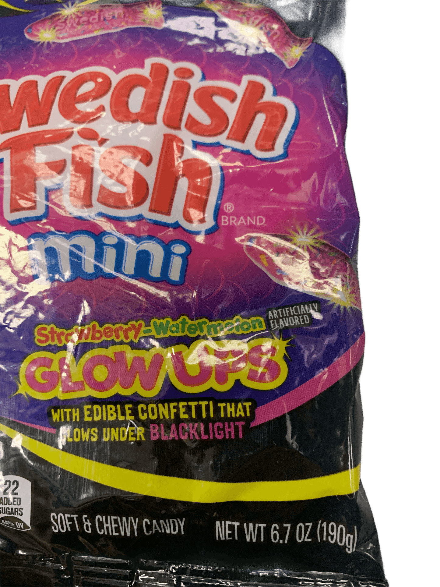 Swedish Fish Glow Ups 6.7OZ - Mexican Edition