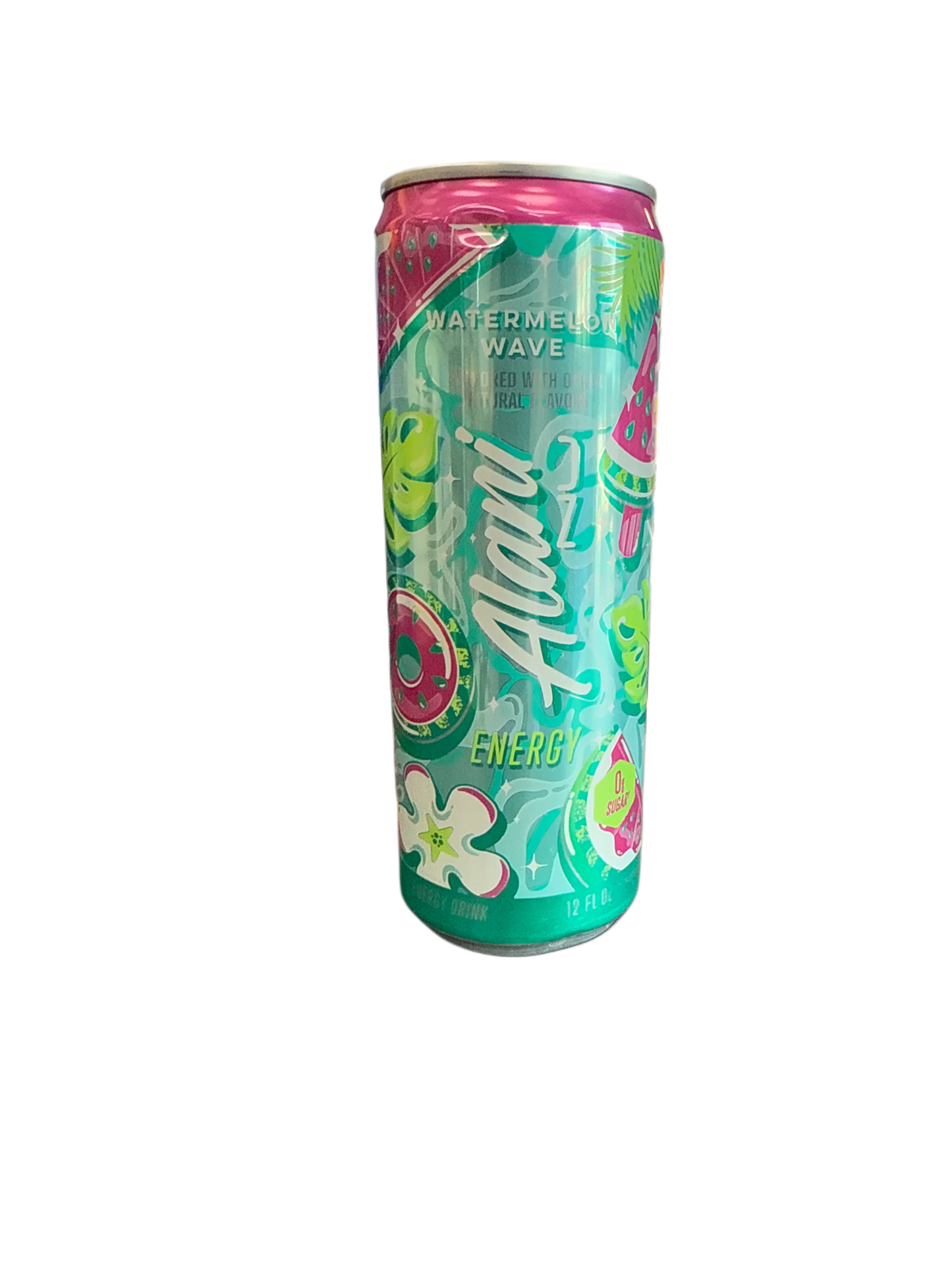 Alani Watermelon Wave Energy Drink 355ML - Green can - International Edition