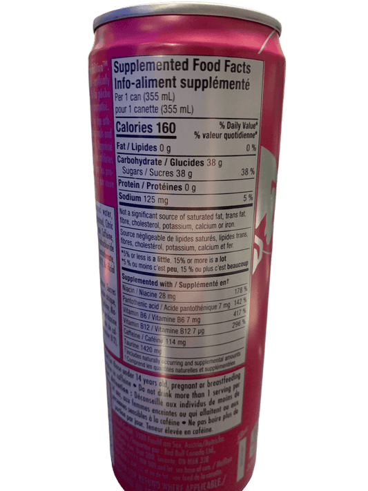 Red Bull Summer Edition White Peach Flavour 355ML - Canadian Edition