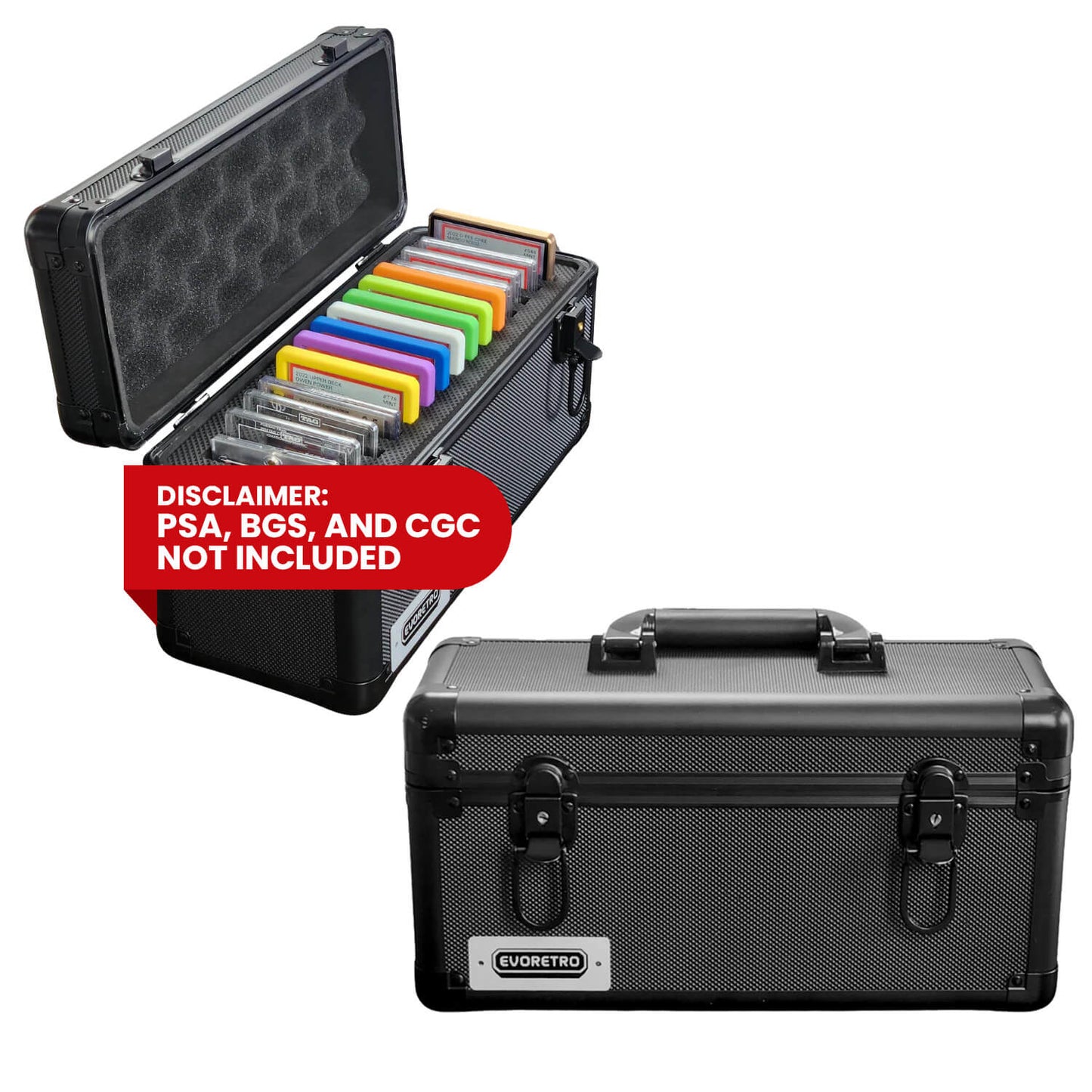 15 - Slab Case Individual Slot with Handle, Black - Jack Righteous
