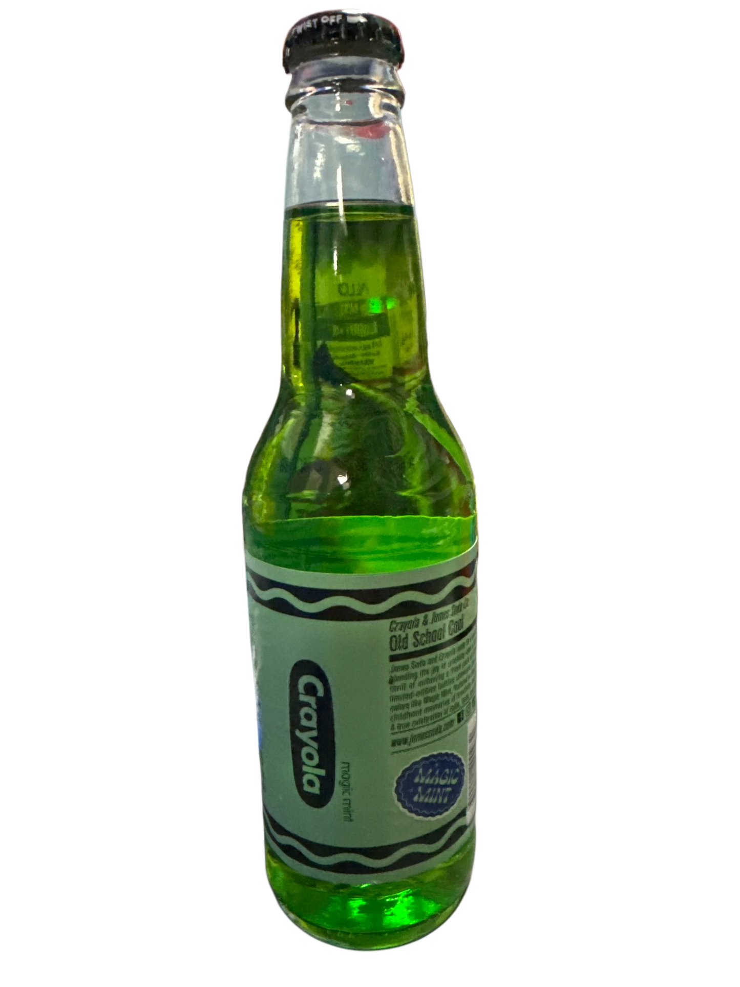 Jones Crayola Limited Edition Magic Mint Glass Bottle 355ML - U.S Edition