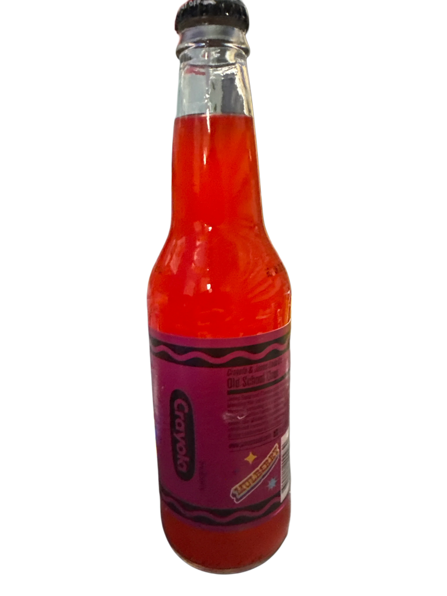 Jones Crayola Limited Edition Strawberry Lime Glass Bottle 355ML - U.S Edition